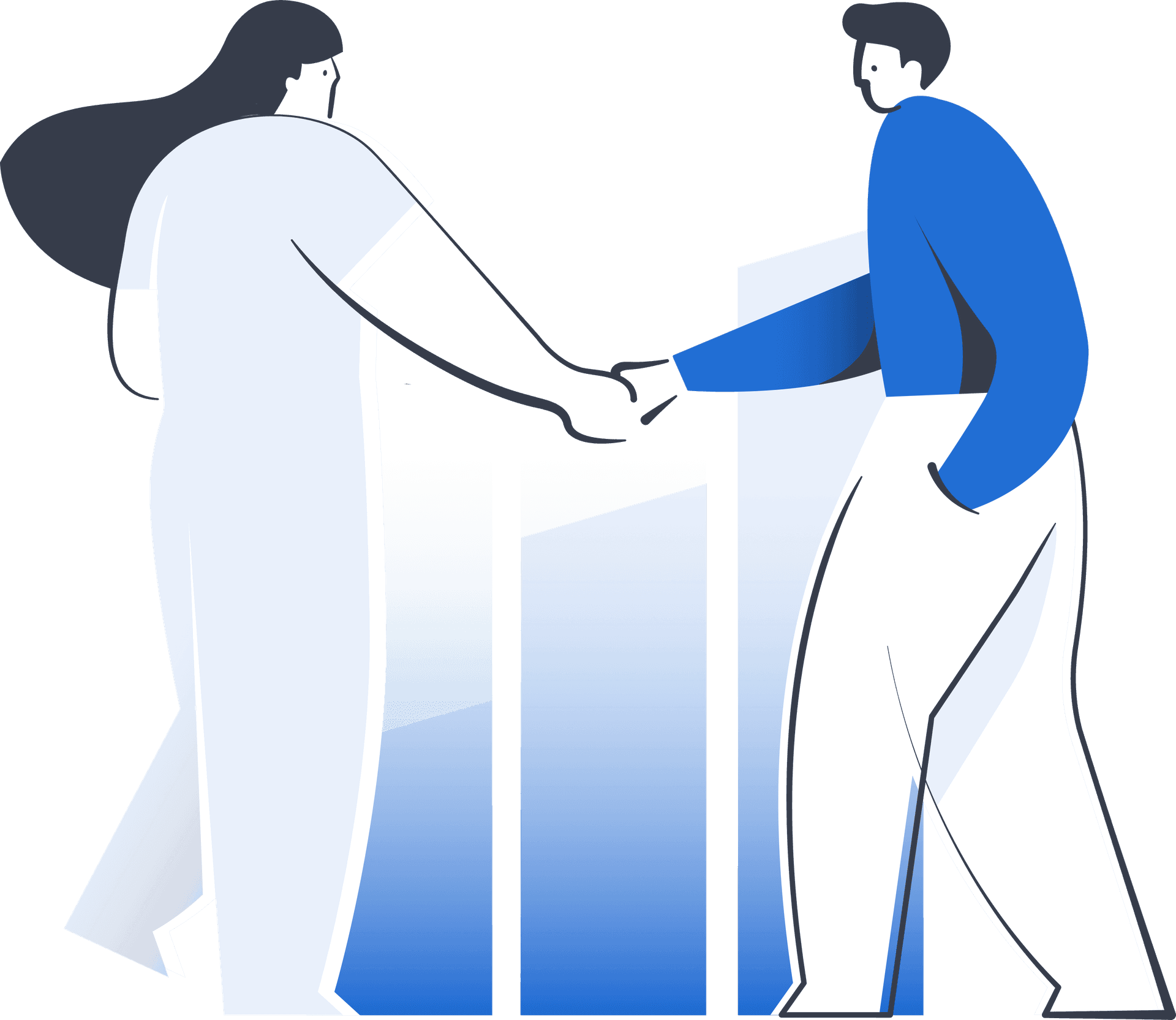 B2 B handshake